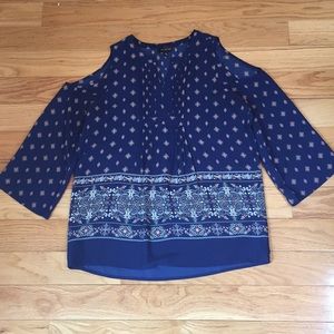 The Limited Cold Shoulder Blouse